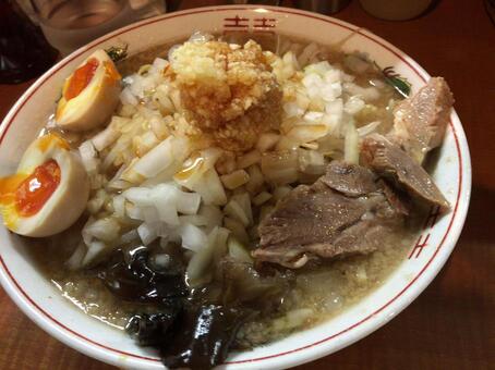 二郎系ラーメン 二郎系ラーメン,二郎系インスパイア,二郎系の写真素材