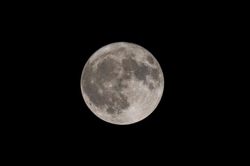 夜空に浮かぶ満月 夜空に浮かぶ満月の写真