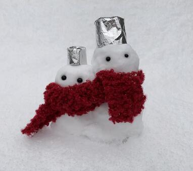 雪だるま 雪だるま,雪,冬の写真素材