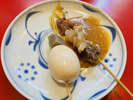 おでん/部位が色々な牛すじが一番！ おでん,スジ,牛筋の写真素材