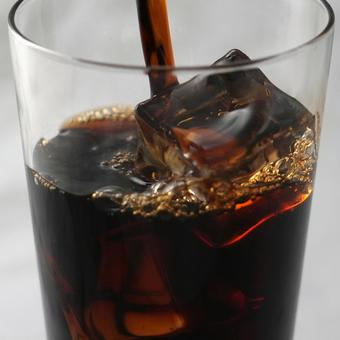 アイスコーヒーアップ アイスコーヒー,氷,珈琲の写真素材