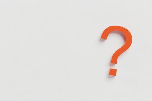 Red question mark white background Red question mark white background