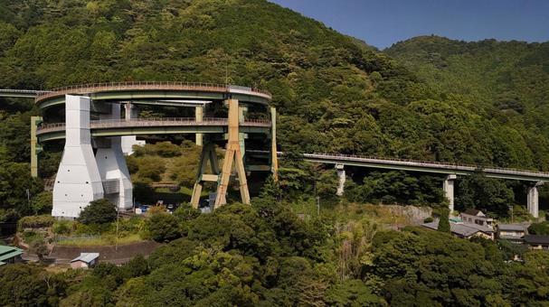 河津七滝ループ橋010 河津七滝ループ橋010 自然,風景,美しいの写真素材