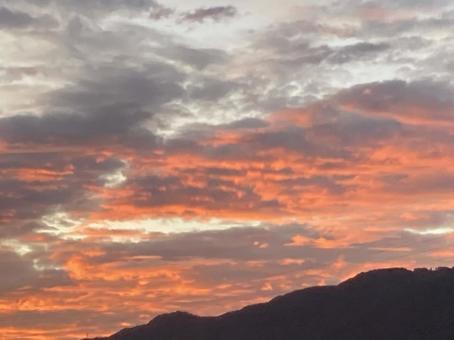 Photo, morning glow, sunrise, sky, 