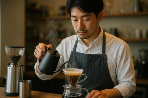 バリスタが淹れるスペシャリティコーヒー バリスタが淹れるスペシャリティコーヒーの写真