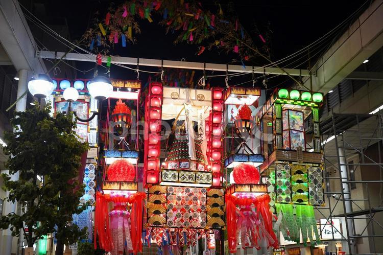 湘南平塚七夕まつり 七夕まつり,湘南平塚,祭りの写真素材