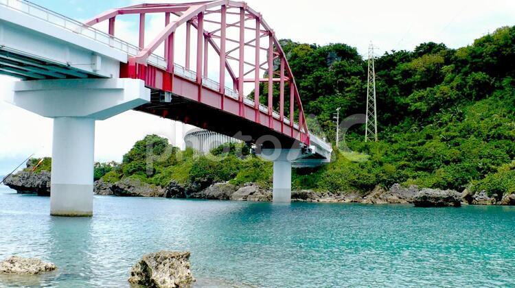 沖縄　伊計大橋 沖縄,観光,伊計大橋の写真素材