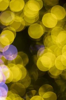 たまボケ　イルミネーションの写真