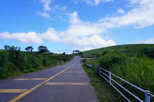 道路風景 道路風景の写真