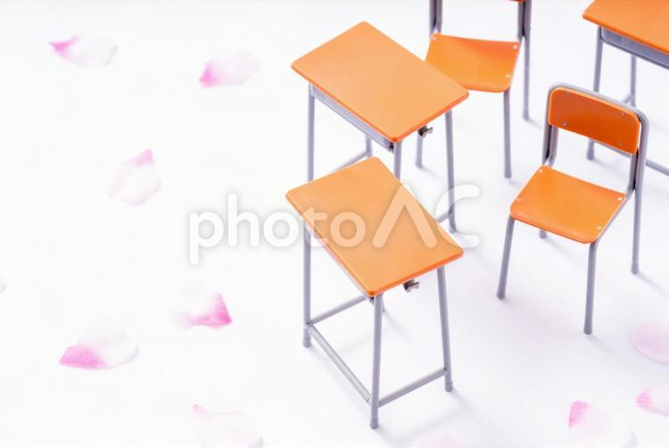 入学・卒業・新学期　イメージ素材 入学式,卒業式,学校の写真素材