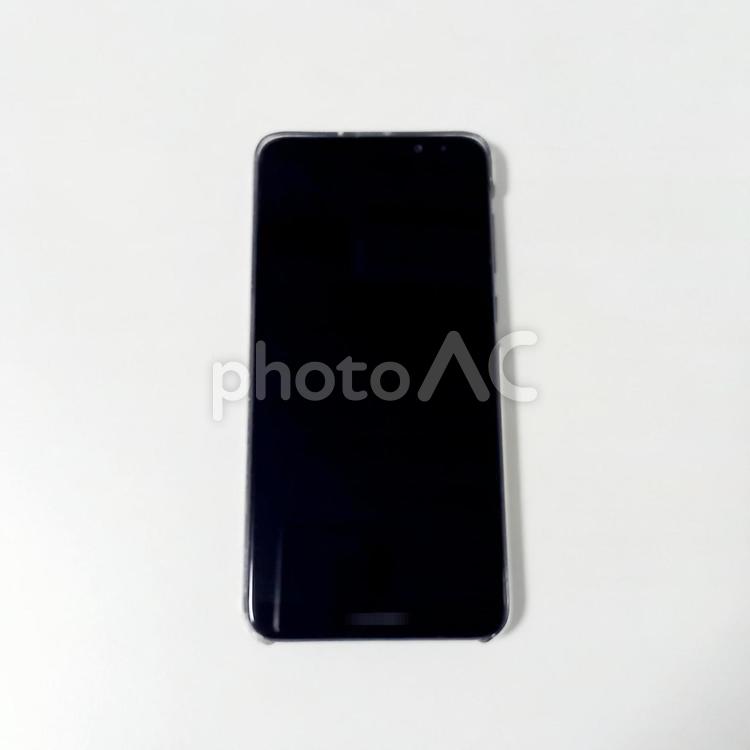 スマートフォン表面 スマートフォン,スマホ,画面の写真素材