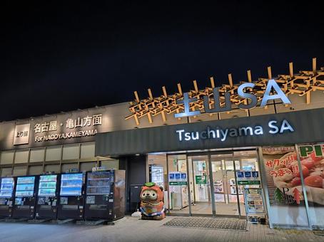 新名神高速、土山SA 新名神,高速道路,土山の写真素材