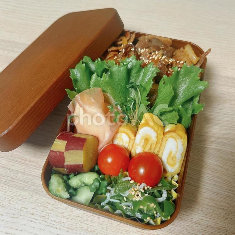 お弁当 お弁当,愛妻弁当,昼食の写真素材