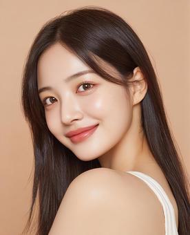 落ち着いた雰囲気の女性のポートレートの写真