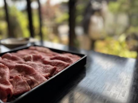 すき焼き すき焼き 神戸牛,松阪牛,すき焼きの写真素材