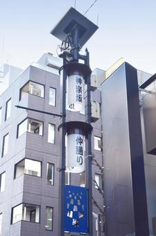 神楽坂仲通り 神楽坂仲通り 神楽坂,仲通り,神楽坂仲通りの写真素材