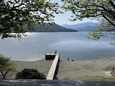 中禅寺湖 湖畔6 中禅寺湖 湖畔6 中禅寺湖,日光,栃木の写真素材