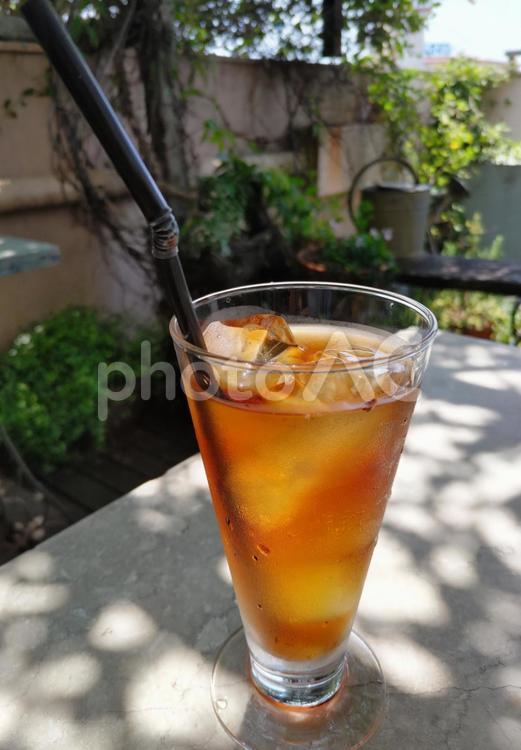 アイスティー アイスティー,ドリンク,飲み物の写真素材