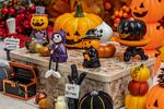 ハロウィーン｜骸骨お化けと仲間たち ハロウィン,ゴースト,骸骨の写真素材
