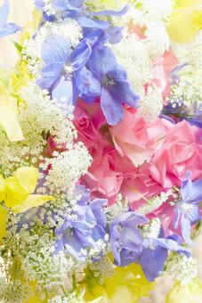 花いっぱい（縦画像） 花いっぱい,フラワー,花屋の写真素材