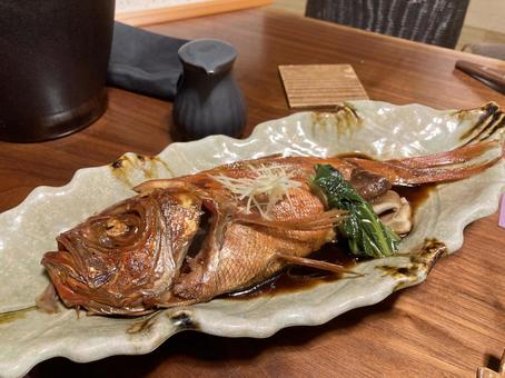 金目鯛の煮付け 金目鯛の煮付け 金目鯛,煮付け,鮮魚の写真素材