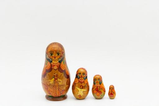 マトリョーシカ マトリョーシカ マトリョーシカ,ロシア,木工品の写真素材