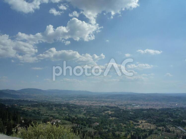 風景と空 風景と空 景色,田舎,空の写真素材