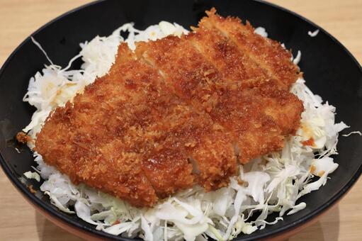 ソースかつ丼 ソースかつ丼,かつ丼,とんかつの写真素材