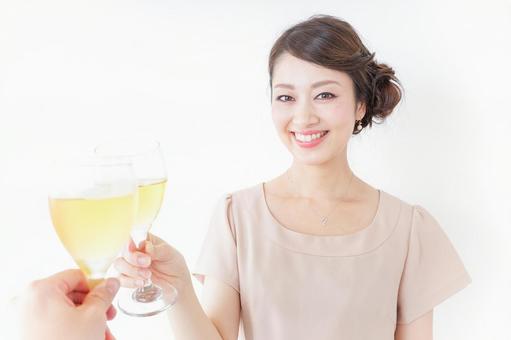 パーティーシャンパンイメージ パーティーシャンパンイメージ コーディネート,記念日,コーデの写真素材