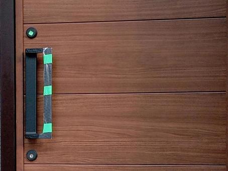 新しいドア 新しい,ドア,新築の写真素材