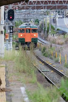 しなの鉄道 しなの鉄道 しなの鉄道,小諸駅,小諸の写真素材