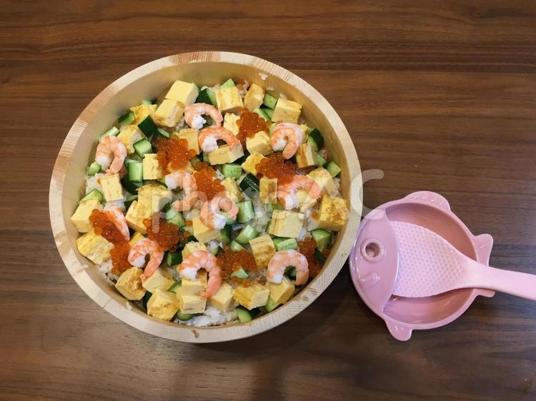 自家製ちらし寿司 ちらし寿司,ひな祭り,祝うの写真素材