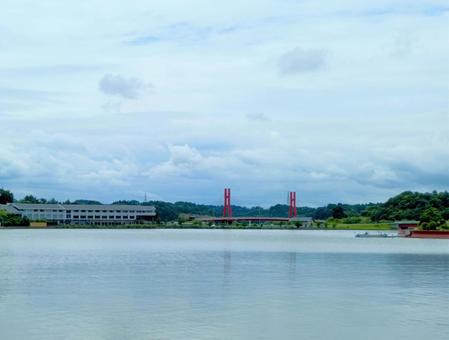 Iris Bridge 1, Awara City, Fukui Prefecture, JPG