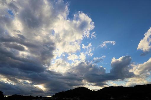 秋空 秋空の写真