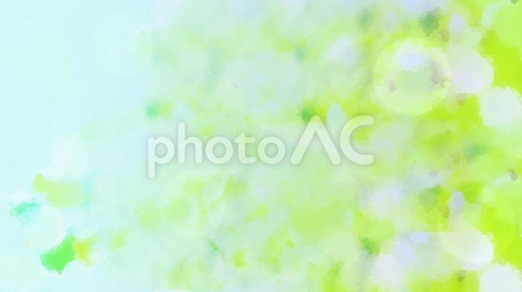 新緑キラキラ水彩風イメージのテクスチャ 新緑,キラキラ,水彩風の写真素材