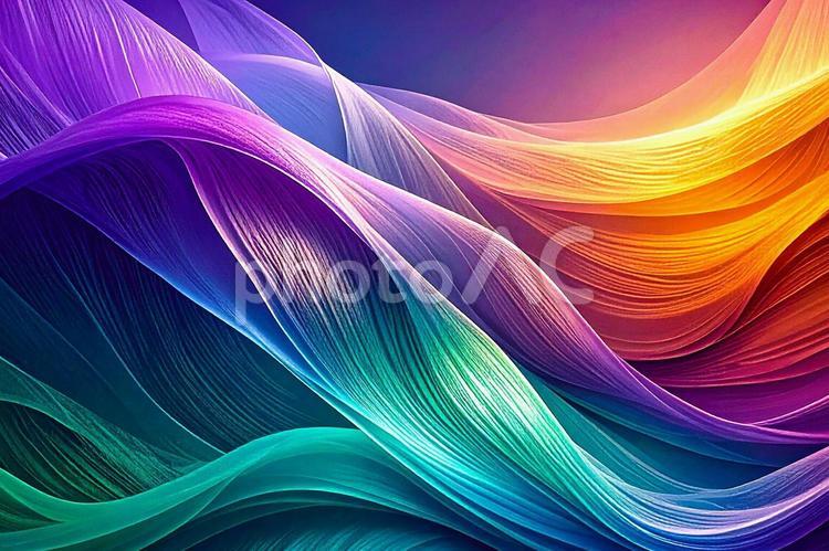 流線形の背景47 抽象的,デジタルアート,モーションの写真素材