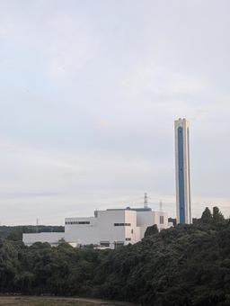 クリーンセンター クリーンセンター クリーンセンター,ごみ処理,ごみ処理場の写真素材