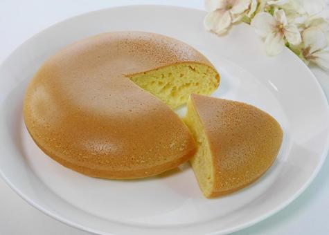 炊飯器でホットケーキ 炊飯器,ホットケーキ,手作りの写真素材