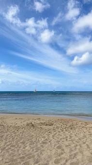 ハワイ ビーチ 海 ハワイ ビーチ 海の写真