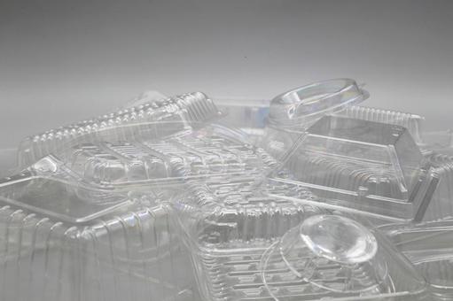 透明トレイ 透明トレー,トレイ,透明の写真素材