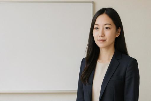 女性先生の写真