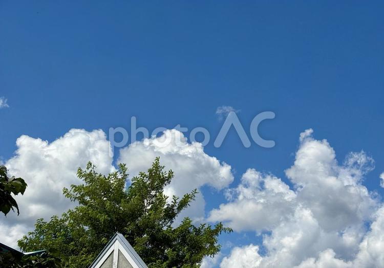 天気のいい日 青,空,青空の写真素材