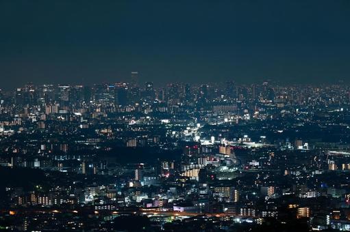 五月山から望む夜景4 五月山から望む夜景4の写真