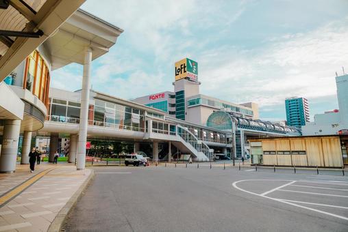 【秋田】秋田駅の周辺 2025 【秋田】秋田駅の周辺 2025 秋田,秋田駅,2025の写真素材