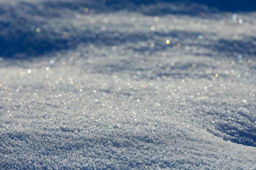 キラキラと輝く雪の結晶 雪,キラキラ,冬の写真素材