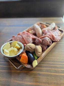 Photo, natural, barbecue, sunny, 