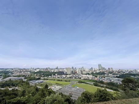 仙台の街並み_2 仙台市,街,市街地の写真素材