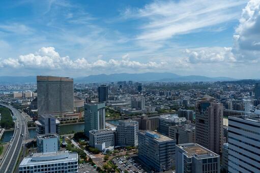 福岡市内の風景 福岡,博多,九州の写真素材