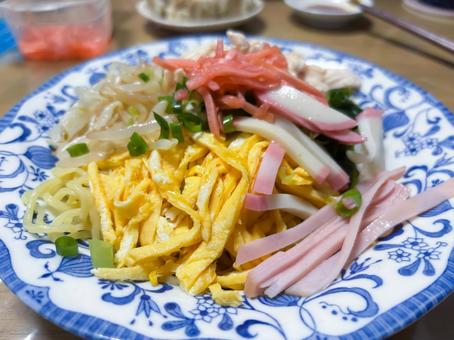 冷やし中華 冷やし中華,中華,季節料理の写真素材