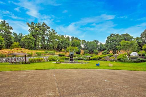 新沢千塚古墳群公園 (奈良県橿原市) 新沢千塚古墳群公園 (奈良県橿原市) 奈良県,橿原市,古墳の写真素材